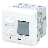 Seria Mosaic Wyłącznik Różnicowo - Nadprądowy C 10A - 30 Ma AC 077531 LEGRAND