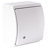 Łącznik krzyżowy n/t AQUATIC IP44 biały 10 szt. OR-OE-7103/W/10 ORNO