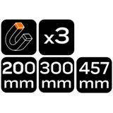 Listwy magnetyczne zestaw 3 szt.
