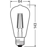Lampa LED SMART+ Filament Edison Dimmable 60 5,5W E27