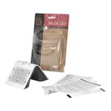 SILOE LED 1,5W lampa solarna z czujnikiem ruchu 120st 190lm IP65 4000K 1200mAh podwójne źródło AD-SL