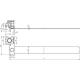 Obejma do rury 27-89 mm, stal nierdzewna NIRO, z podłączeniem drutu 6-8/10 mm lub 4-50 mm2