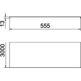 DRLU/550, POKRYWA B/RYGL.550 MM DD