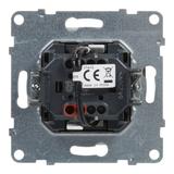 SUNO - Przycisk pojedynczy z podświetleniem - 6 A - 250 V~ - zaciski automatyczne, Biały, Legrand