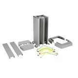 Minikolumna 4-komorowa 0,3m, aluminiowa, Legrand