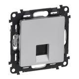 VALENA LIFE GNIAZDO 1 x RJ 45 kat. 6 STP ALUMINIUM, Legrand