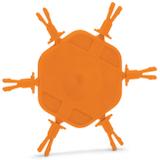 płytka z 6 bolcami kodującymi