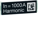 ACB HW2/4 Wtyczka z oznaczeniem zn.wyłącznika 1000A Harmonic dostarczana luzem