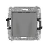 ICON Mechanizm wypustu kablowego szary mat