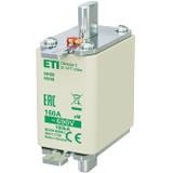 Wkładka topikowa NH silnikowa NH00 aM 160A 690V 004111736 ETI