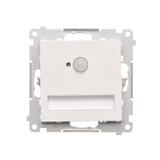 Simon 55 Oprawa oświetleniowa LED 14V z czujnikiem ruchu (0,62 W) Barwa neutralna 4200K Biały mat