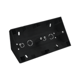 Simon 55 Puszka natynkowa narożna 2-krotna do ramek LINE/DUO Czarny mat