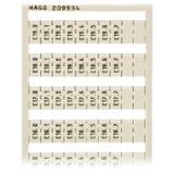 ramka z oznacznikami E10.0...E19.7 /5szt./ WAGO