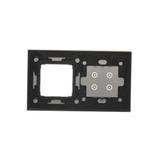 Simon 54 Touch Panel dotykowy S54 Touch 2 moduły 4 pola dotykowe + 1 otwór na osprzęt S54 burzowa chmura DSTR240/72 KONTAKT