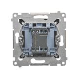 Simon 54 Przycisk „dzwonek” 16A 250V zaciski śrubowe brąz mat DD1A.01/46 KONTAKT