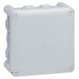 Plexo55 Puszka Kwadratowa Z Przepustami 130x130X74 Mm 092032 LEGRAND
