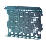 Płyta montażowa perforowana pod gniazdko i 8 adapterów RJ PM2x18RJ 001101352 ETI