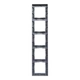 Suno Ramka Pięciokrotna 5-Krotna Aluminium 721515 LEGRAND