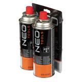 Palnik gazowy nakręcany + 2 naboje z gazem butan, 227g