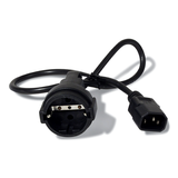 Kabel zasilający 10A o długości 0,6m C14 na BS1363 (gniazdo brytyjskie) AP9881 AP9880 SCHNEIDER