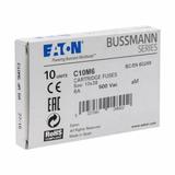CYLINDRICAL FUSE 10 x 38 6A AM 500V AC Wkładka cylindryczna 10 x 38mm 6A AM 500V AC C10M6 EATON