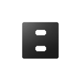 Simon 82 Pokrywa gniazda 2xUSB grafit 8201090-038 KONTAKT