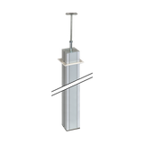 Simon Connect Kolumna 2-stronna wys.3m 80x80mm aluminium ALK2200/8 KONTAKT