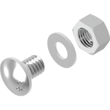 SGFM6×12 ŚRUBA Z ŁBEM GRZYBKOWYM