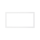 Simon 100 Ramka matrix 2-krotna biały mat