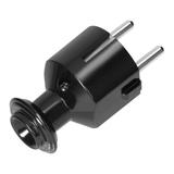 Wtyczka prosta Uni-Schuko 16A, 230V, czarna OR-AE-13304/B ORNO