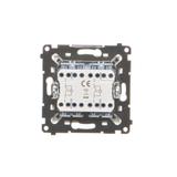 Simon 55 Przycisk zwierny podwójny zwierny bez piktogramu – osobne podświetlenie dla każdego klawisz