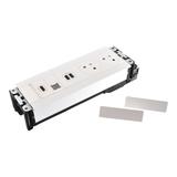 INCARA: MULTILINK - 2X2P+Z / USB A+C / RJ45 / HDMI - 2,0 M-BIAŁY, Legrand