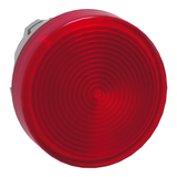 Harmony XB4 Główka lampki sygnalizacyjnej czerwona LED metalowa karbowana ZB4BV043S Schneider