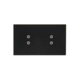 Simon 54 Touch Panel dotykowy S54 Touch 2 moduły 2 pola dotykowe pionowe + 2 pola dotykowe pionowe zastygła lawa DSTR233/73 KONTAKT