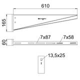 AW 55/61, WSPORNIK WIESZAKOWY 610MM FT