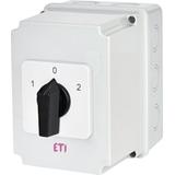 CS 40 53 PN2 - Przełącznik 1-0-2, 3P w obudowie