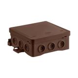 Puszka instalacyjna naścienna NS7 FASTBOX&HOOK brązowy