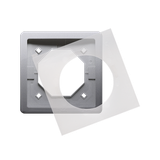 Simon Basic Standard Ramka 1-krotna do wersji bryzgoszczelnej IP44 z uszczelką stal inox BMR1B/21 KONTAKT
