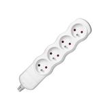 Rozgałęźnik wielogniazdowy 4x2P+Z biały OR-AE-13264/W ORNO