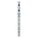 Lampka kontrolna zasilania 1/3S 3xLED ZIELONA LK-703G F&F