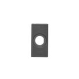 Simon Connect Płytka K45/2 225x45mm z otworem ?14mm szary grafit