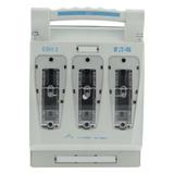 Rozłącznik bezp. poziomy 400A AC 690V NH2 AC23B 3P IEC montaż na płycie montaż śrub. (M10) EBH2O3TM1