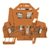 ZSI 2.5/LD 60AC OR Złączka szynowa z bezpiecznikiem /50szt./ WEIDMULLER