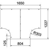 LTD 800 R3 FT Pokrywa trójnika