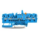 4-przewodowa złączka rozłączalno-pomiaro z mechaniczną blokadą z możliwością pomiaru niebieska /50szt./ 2002-1874/401-000 WAGO