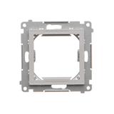 Simon 55 Adapter (przejściówka) na osprzęt standardu 45x45mm Aluminium mat TA45.01/143 KONTAKT
