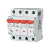 PLSM-C10/4-MW Wyłącznik nadprądowy 10kA C10A 4P 242608 EATON