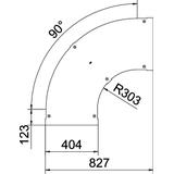 LBD 90 400 R3 FT Pokrywa łuku 90°