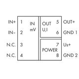 JUMPFLEX przetwornik pomiarowy miliwoltowy