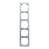 Suno Ramka Pięciokrotna 5-Krotna Aluminium 721515 LEGRAND